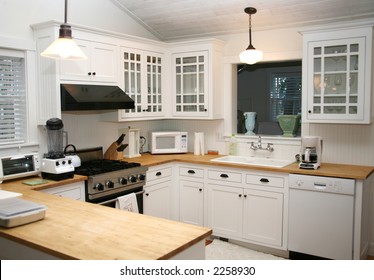 White Country Kitchen