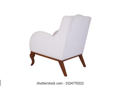 white cozy chair
