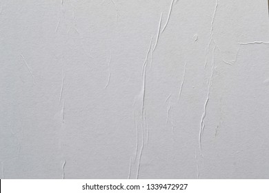 White Creased Poster Texture