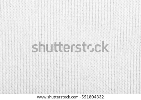 White Crocheted Fabric Texture