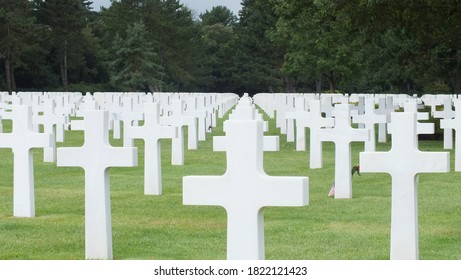 White Crosses US Military Cemetery