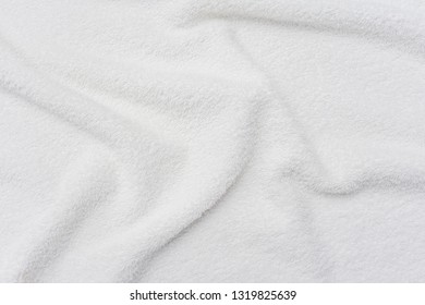 white crumpled blanket, texture - Shutterstock ID 1319825639