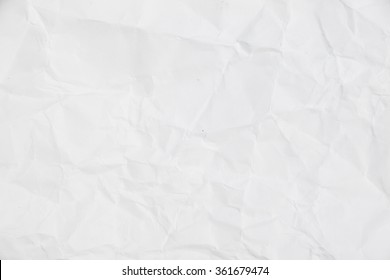 white crumpled paper texture for background binding books, publications and background on the site. Study concept, business concept.