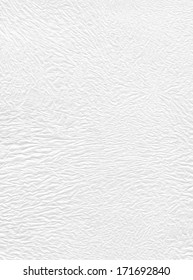 White crumpled polyethylene texture or background - Shutterstock ID 171692840