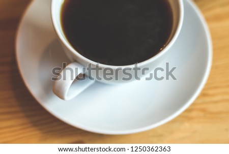 Similar – Image, Stock Photo Cup of coffee with milk