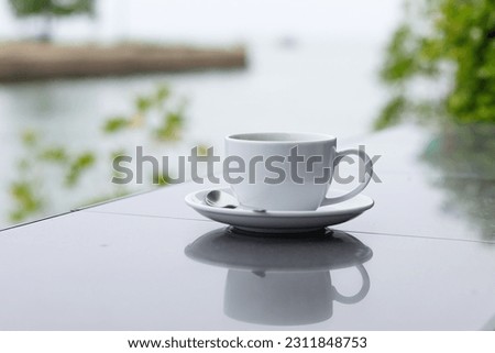 Similar – Image, Stock Photo CoffeeToGo