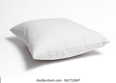 White Cushion On White Background