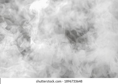 White Dense Smoke Background Texture