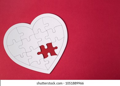 Heart Missing Piece Puzzle Hd Stock Images Shutterstock