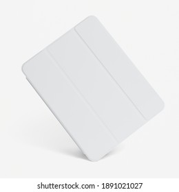 White Digital Tablet Case Mockup