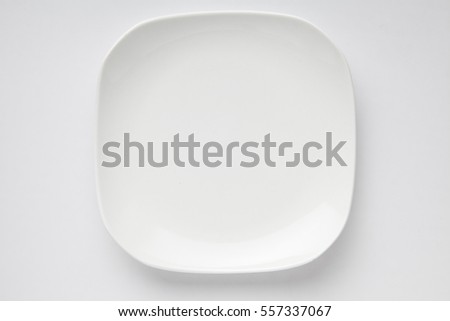 white dish