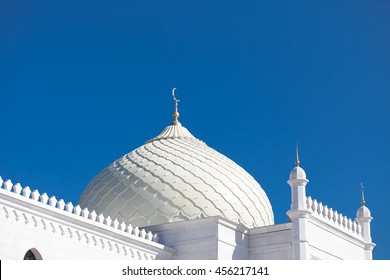 White Dome Of The Mosque In Bolgar