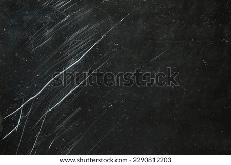 White dust and scratches on black background great for overlays