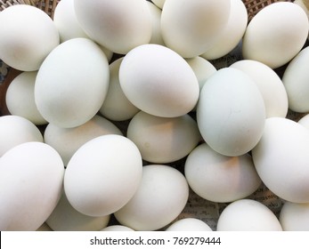 White Eggs Background Stock Photo (Edit Now) 769021264