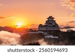 White Egret Castle is nickname of Himeji castle, the great castle in Hyogo, Japan.