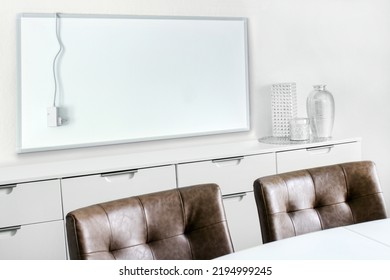 White electric infrared heating panel 