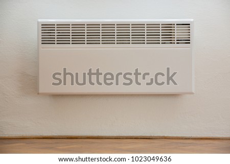 white electric radiator