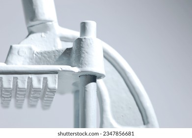white element on white background