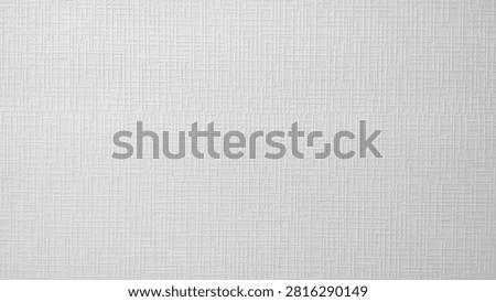 White embossed wallpaper texture with geometric crosshatch pattern, minimalist paper background
