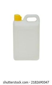 White Empty Oil Gallon Photo