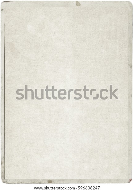 White Empty Old Vintage Paper Background Stock Photo (Edit Now) 596608247