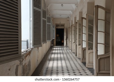 White empty room