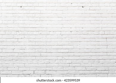 White Exterior Brick Wall