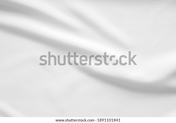 White fabric\
smooth texture surface\
background