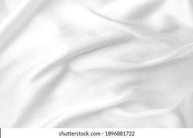 White Fabric Textile Texture Background