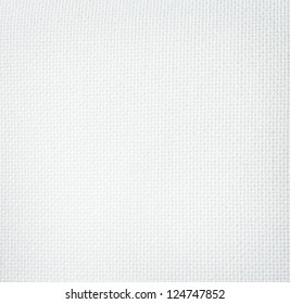 White Fabric Texture Background