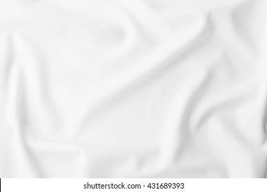 white fabric texture background - Shutterstock ID 431689393
