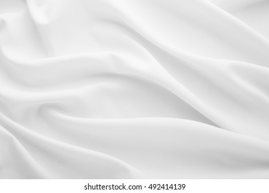 white fabric texture background - Shutterstock ID 492414139