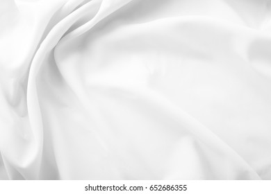 White Fabric Texture Background