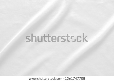 White fabric texture background. 