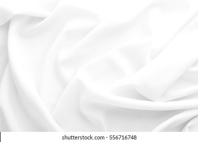 white fabric texture background ,wavy fabric