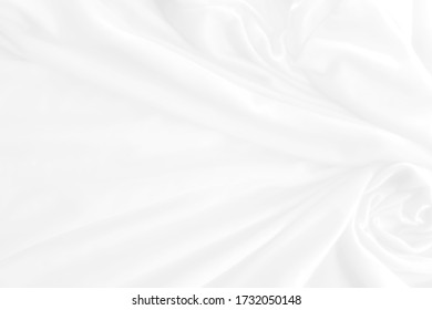 White Fabric Texture Backgroundcrumpled Fabric Background Stock Photo ...