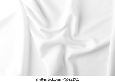 White Fabric Texture Backgroundcrumpled Fabric Background Stock Photo ...