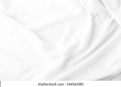 white fabric texture background,crumpled fabric background