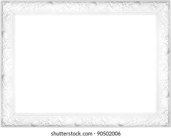 White Fancy Frame