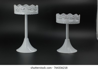 white festive tableware