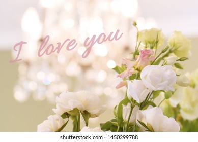 I Love You Flower Images Stock Photos Vectors Shutterstock