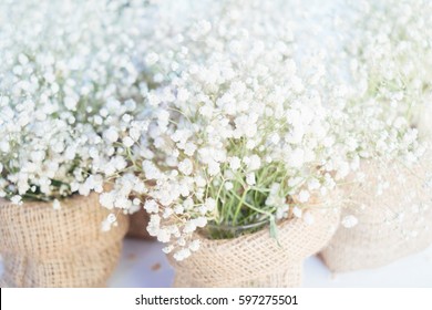 White flowers - Shutterstock ID 597275501