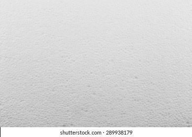 White foam plastic sheet texture background