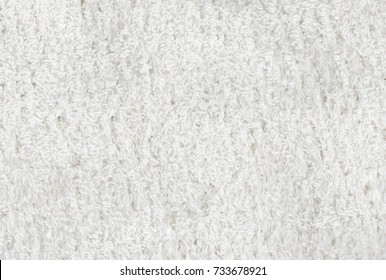 White Fur Texture Background