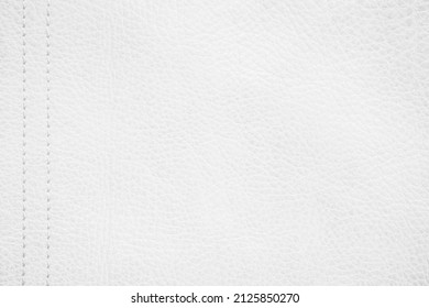 White genuine leather texture background. Empty luxury classic textures for decoration. Vintage skin natural suede with design seam line pattern, grey abstract use wallpaper and backdrop luxury event.