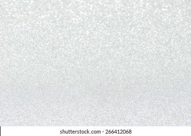 White Glitter Christmas Abstract Background