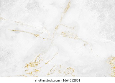 White And Gold Marble Luxury Wall Texture With Shine Golden Line Pattern Abstract Background Design For A Cover Book Or Wallpaper And Banner Website.