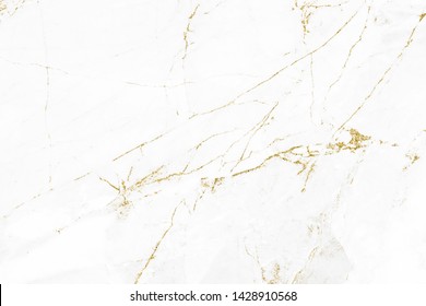 White Gold Marble Texture Pattern Background Stock Photo 1428910568 ...