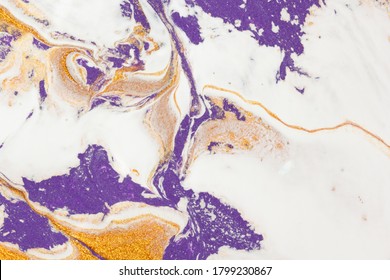White, gold and purple marble texture background, design for cover book or brochure, poster, wallpaper background, detail structure high resolution