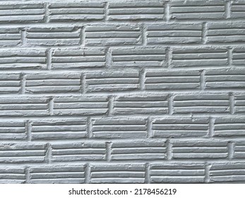 White Gray Brick Wall Background Brick Stock Photo 2178456219 